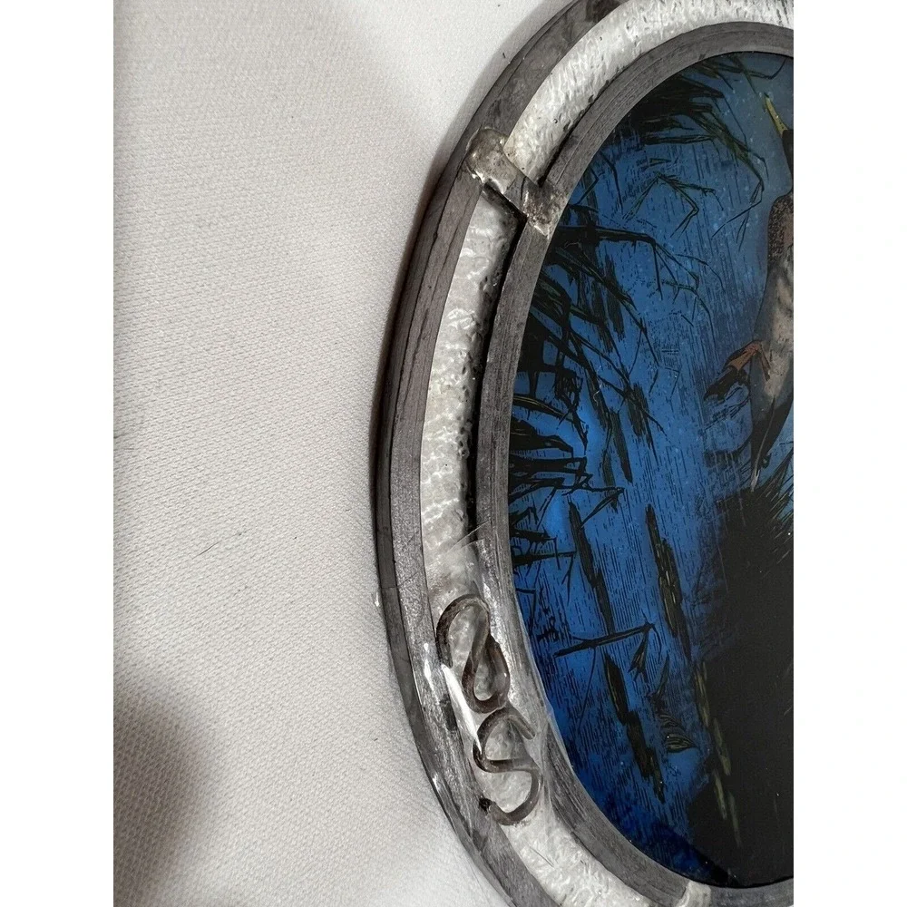 Waterfowl Window Suncatcher Panel Hanging Decor Rustic Cabin